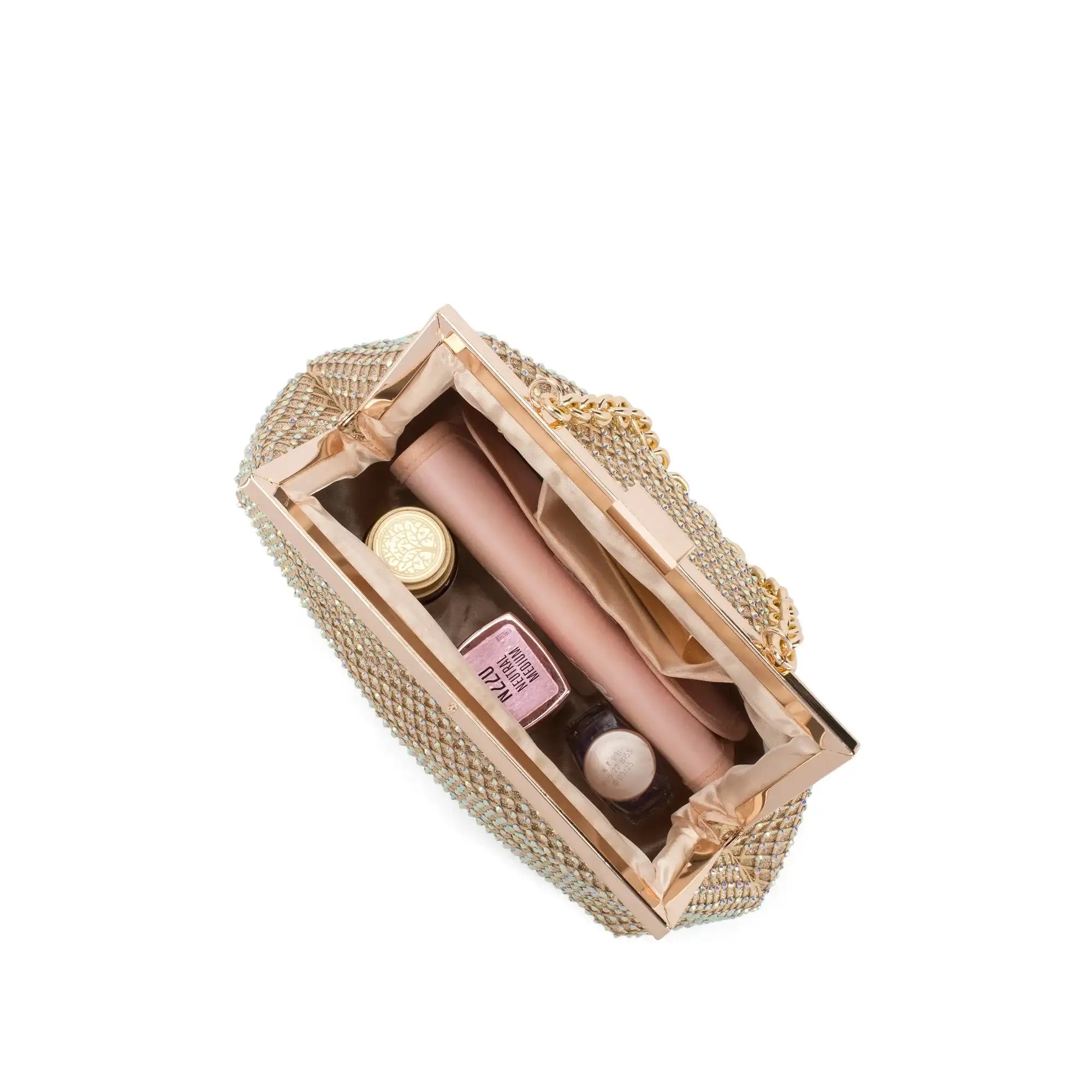 Texas Inez Gold Clutch - Lino Perros