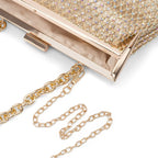 Texas Inez Gold Clutch - Lino Perros