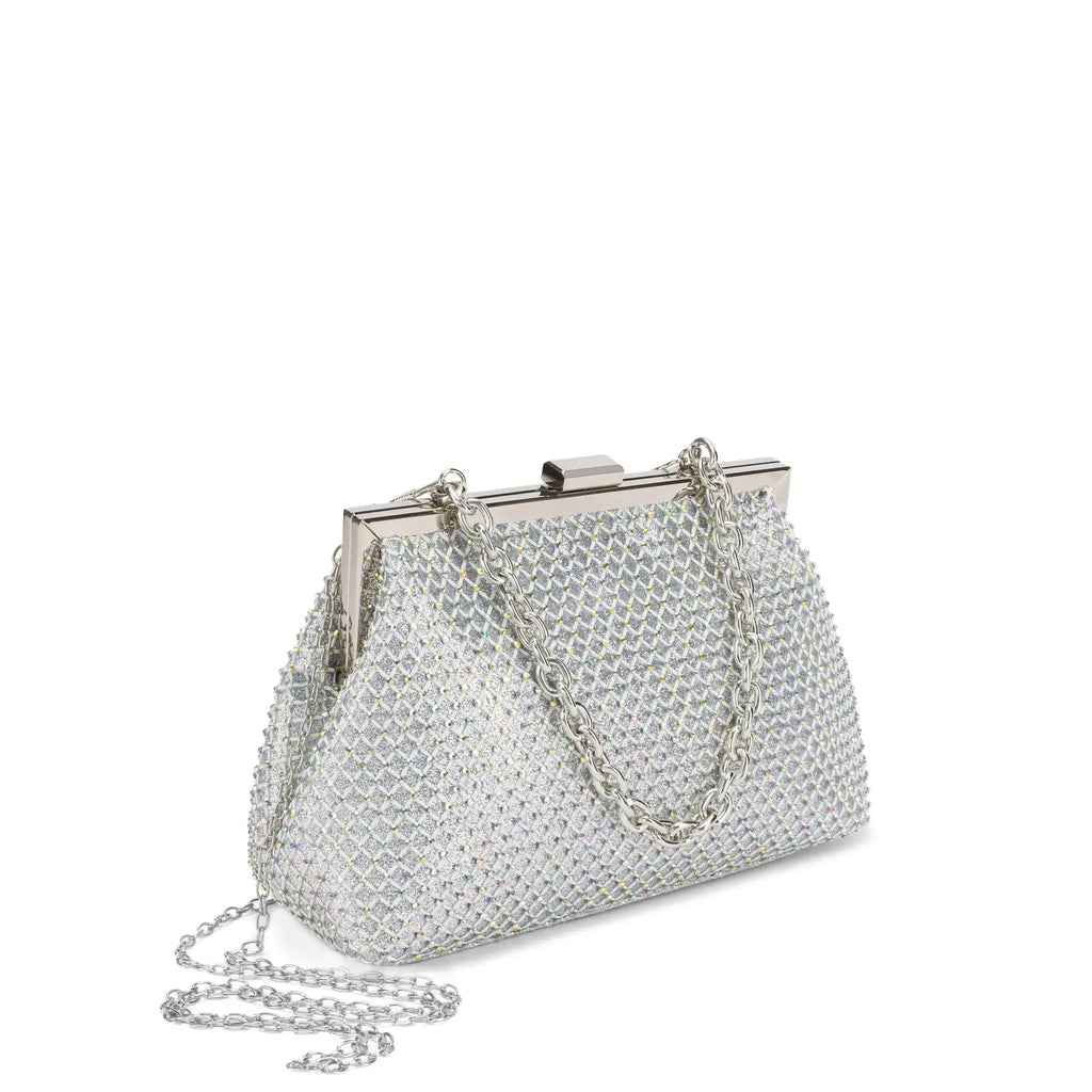 Texas Inez Silver Clutch - Lino Perros
