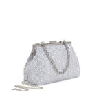 Texas Elara Silver Clutch - Lino Perros