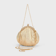 Texas Faye Gold Clutch