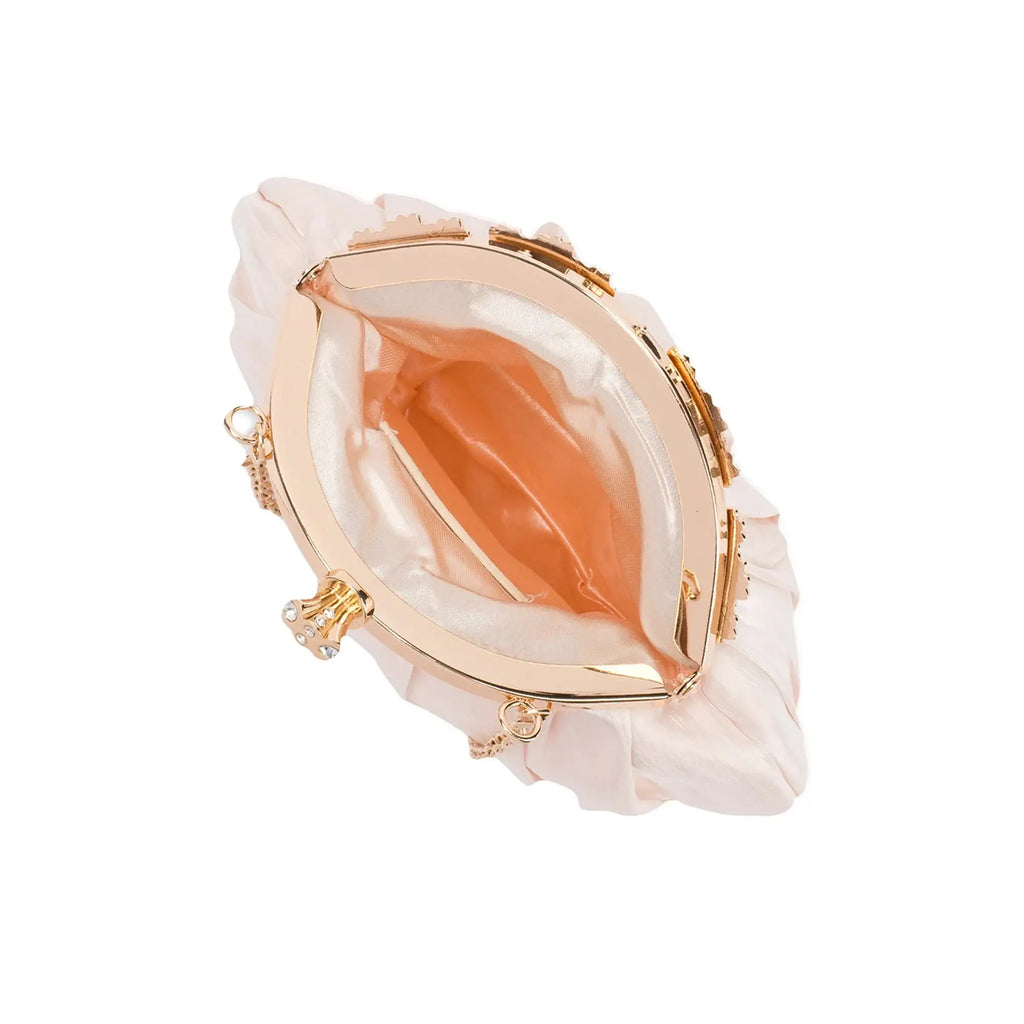 Texas Faye Peach Clutch - Lino Perros