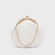 Texas Faye White Clutch