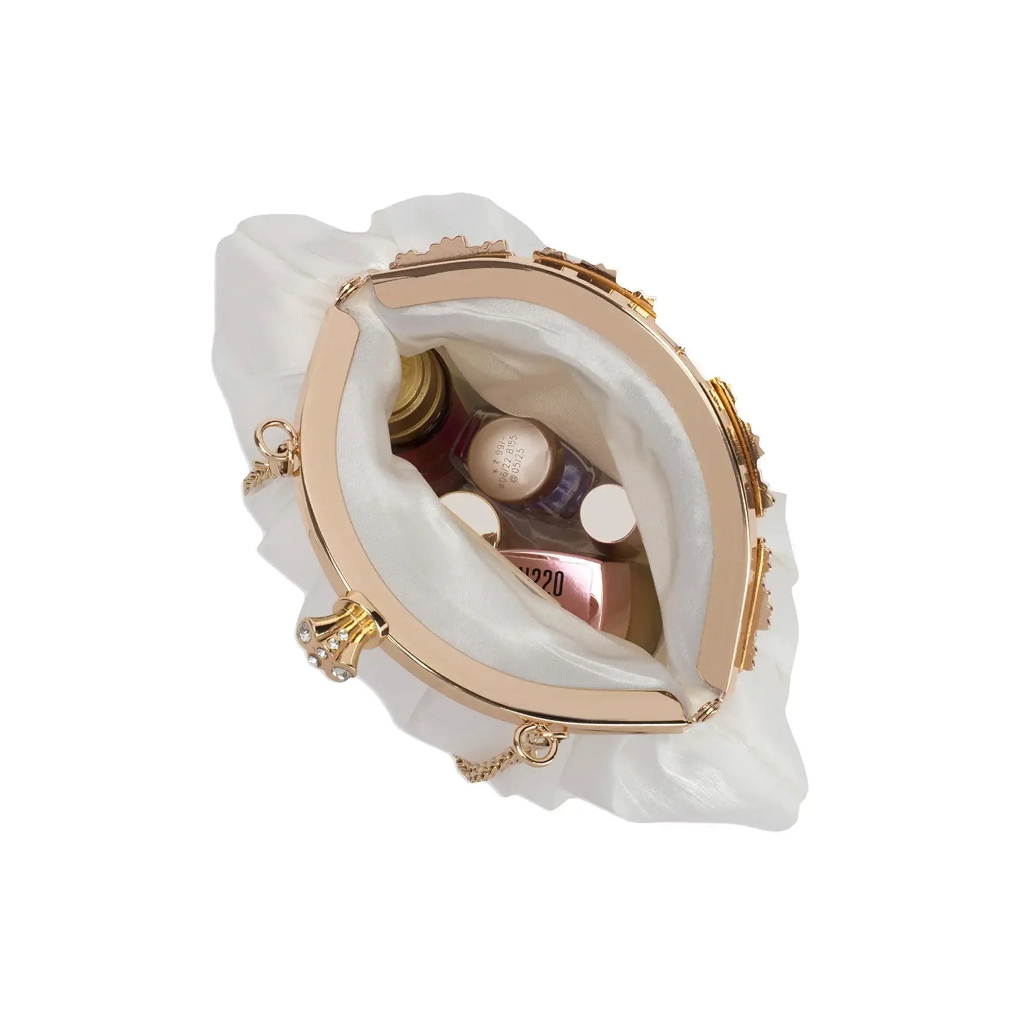 Texas Faye White Clutch - Lino Perros