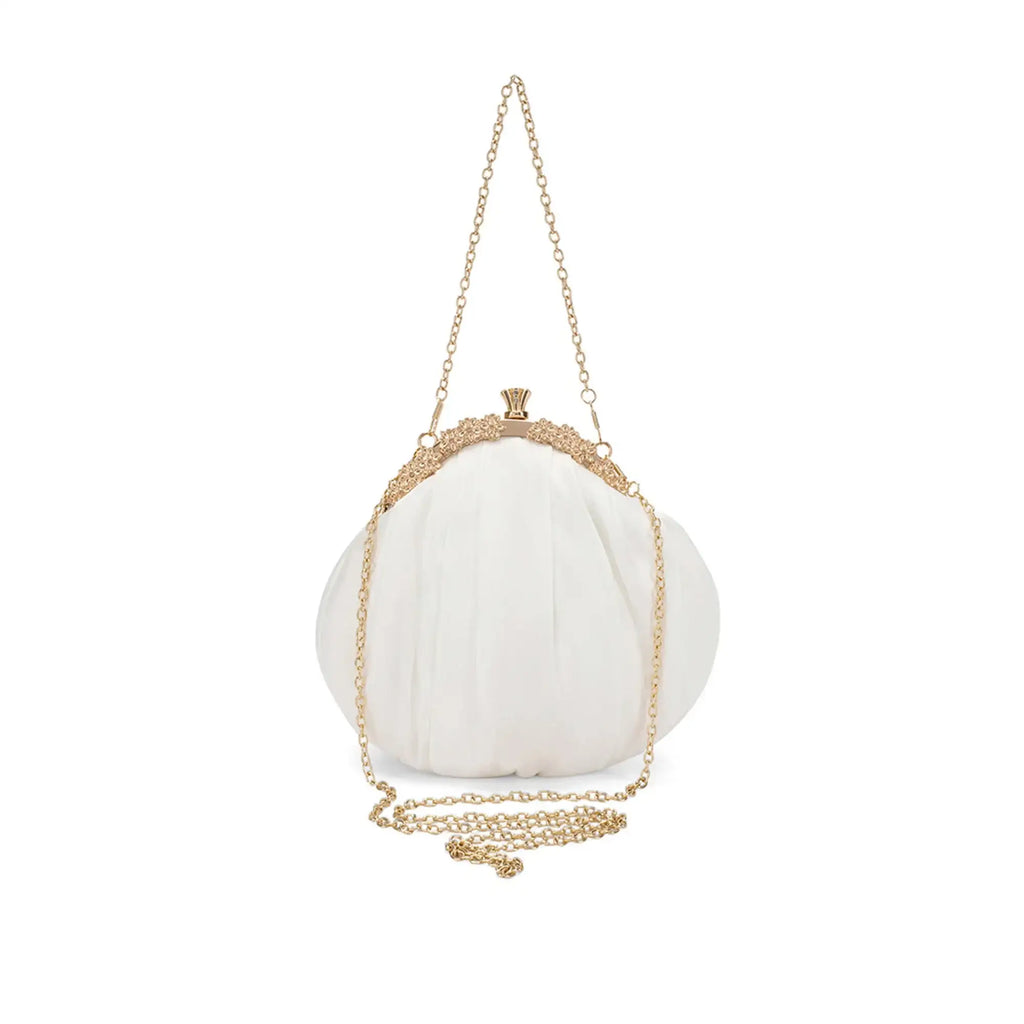 Texas Faye White Clutch - Lino Perros