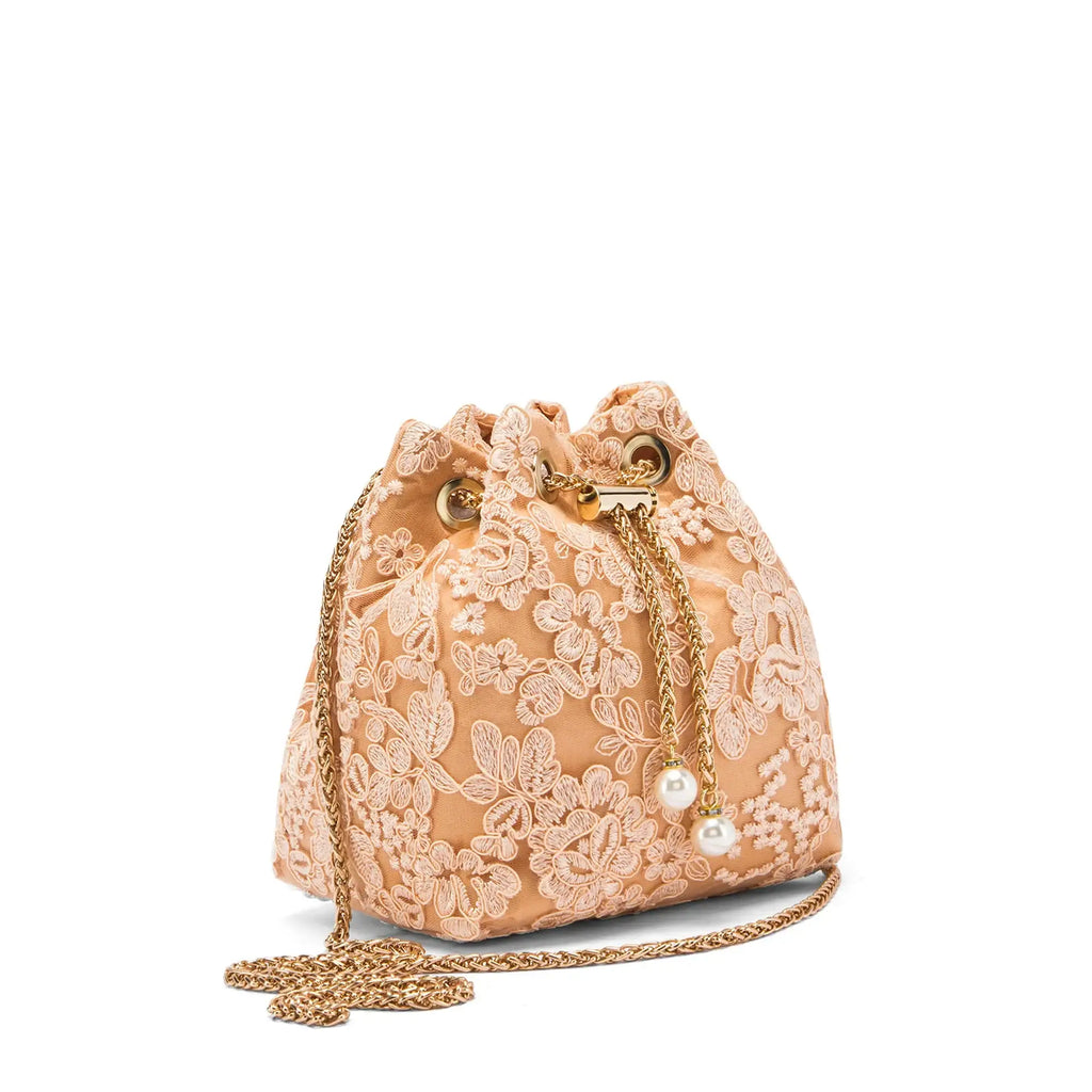 Texas Clara Peach Clutch - Lino Perros