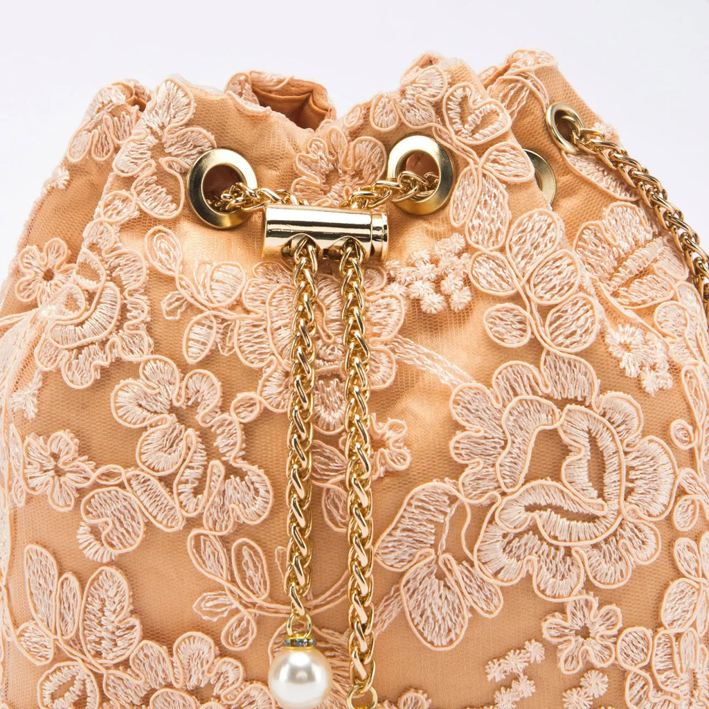 Texas Clara Peach Clutch - Lino Perros