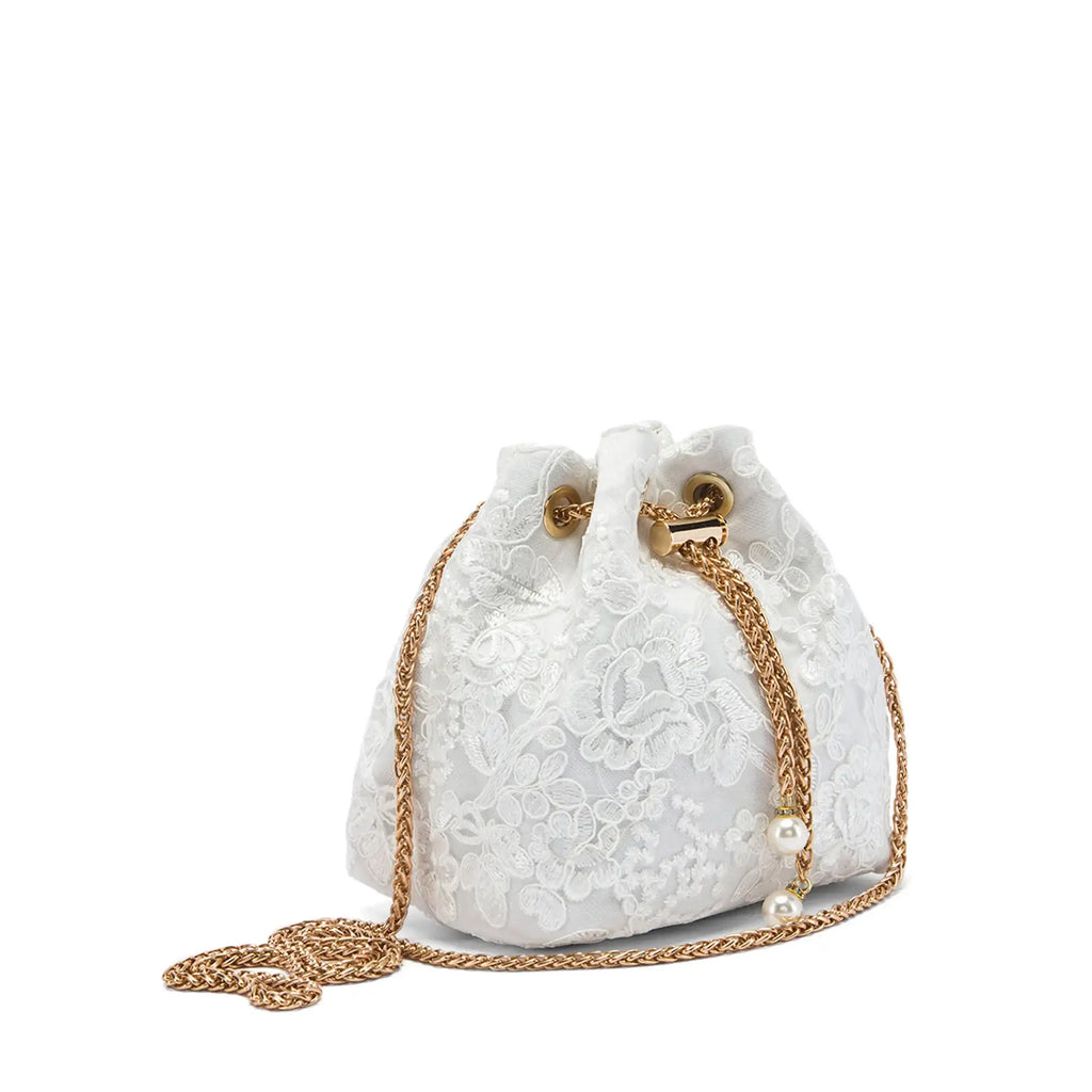 Texas Clara White Clutch - Lino Perros
