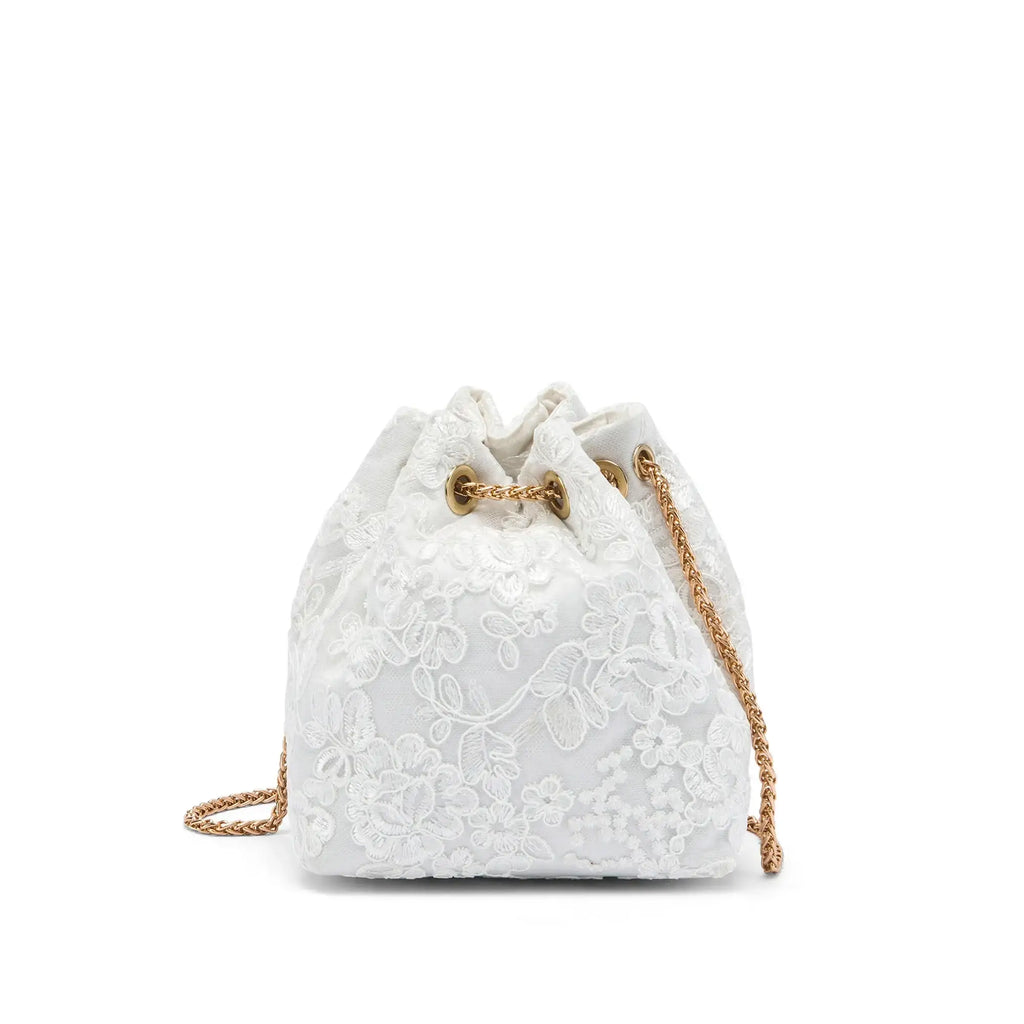 Texas Clara White Clutch - Lino Perros