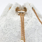 Texas Clara White Clutch - Lino Perros
