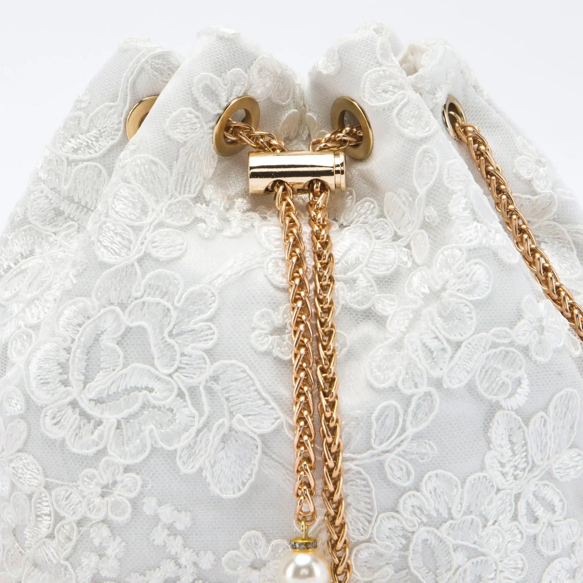 Texas Clara White Clutch - Lino Perros