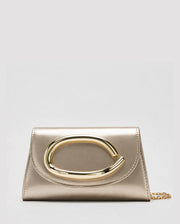Texas Ellipse Gold Clutch
