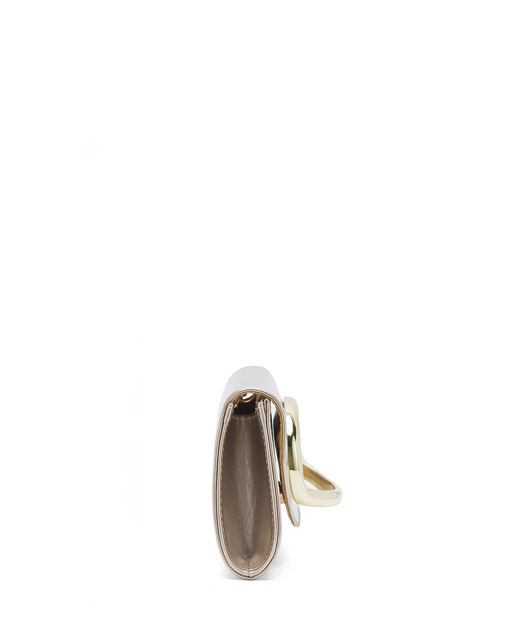 Texas Ellipse Gold Clutch