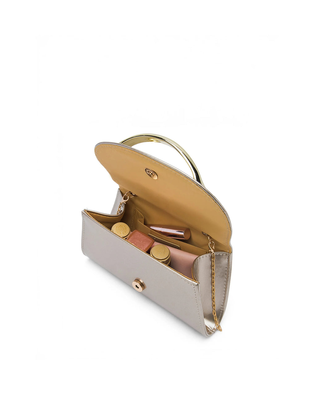 Texas Ellipse Gold Clutch