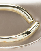 Texas Ellipse Gold Clutch