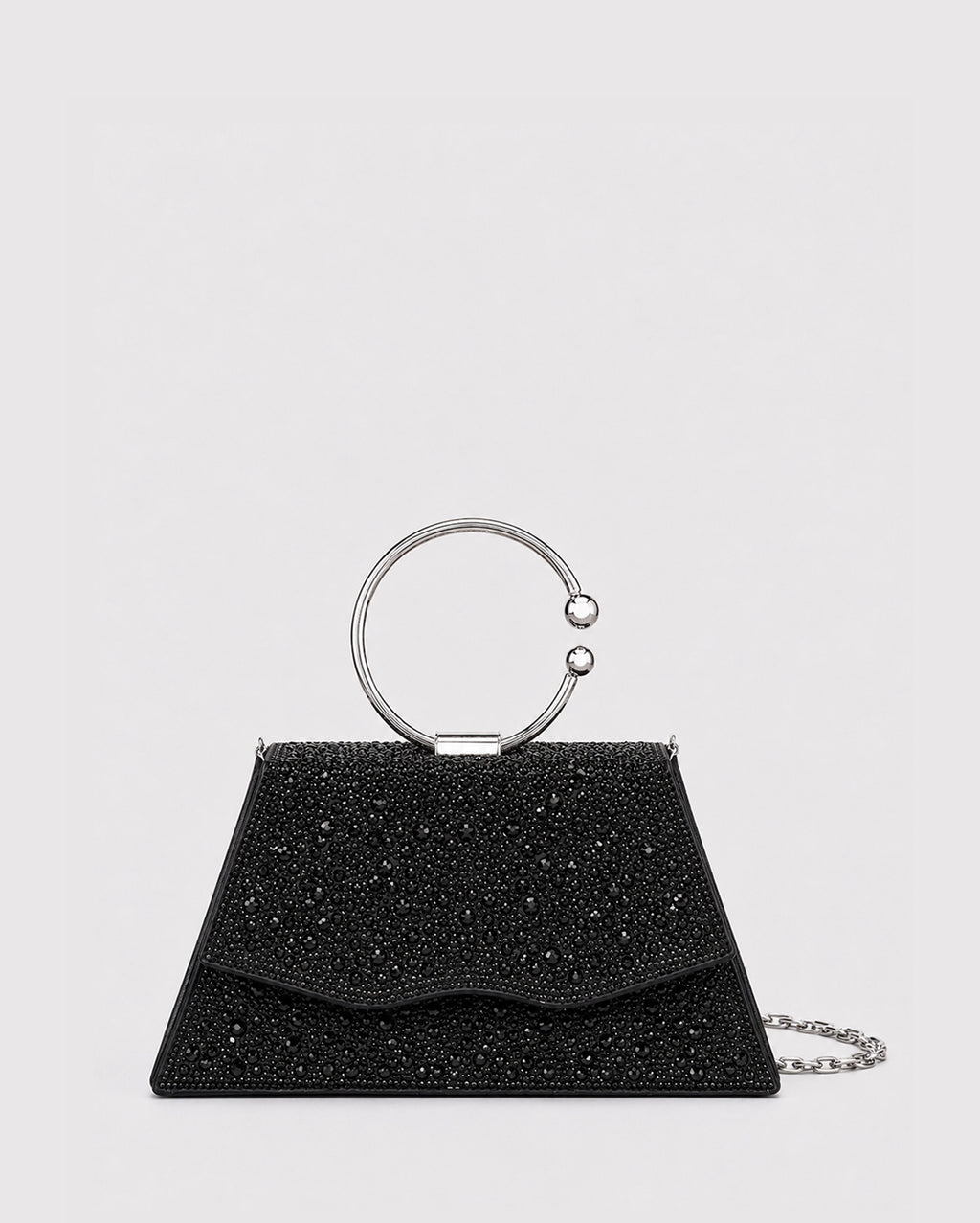 Texas Sia Black Clutch
