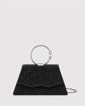 Texas Sia Black Clutch