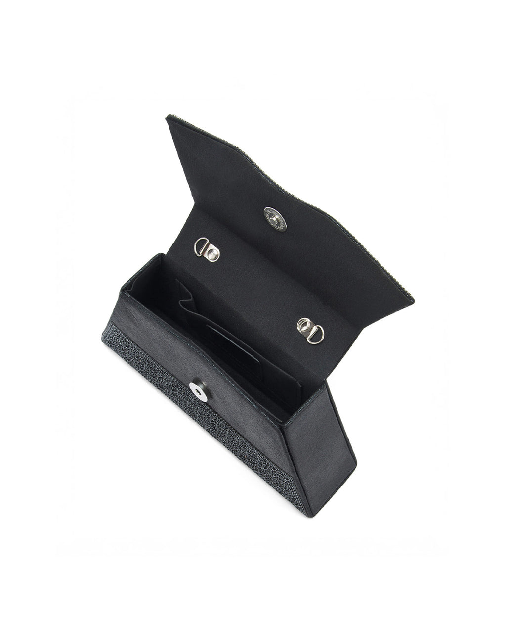 Texas Sia Black Clutch