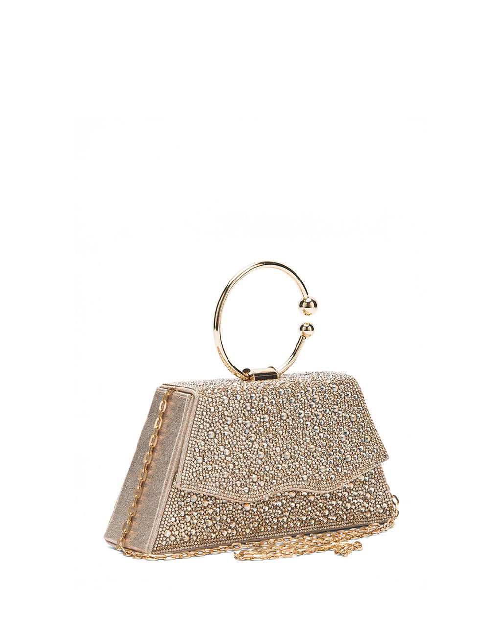 Texas Sia Gold Clutch