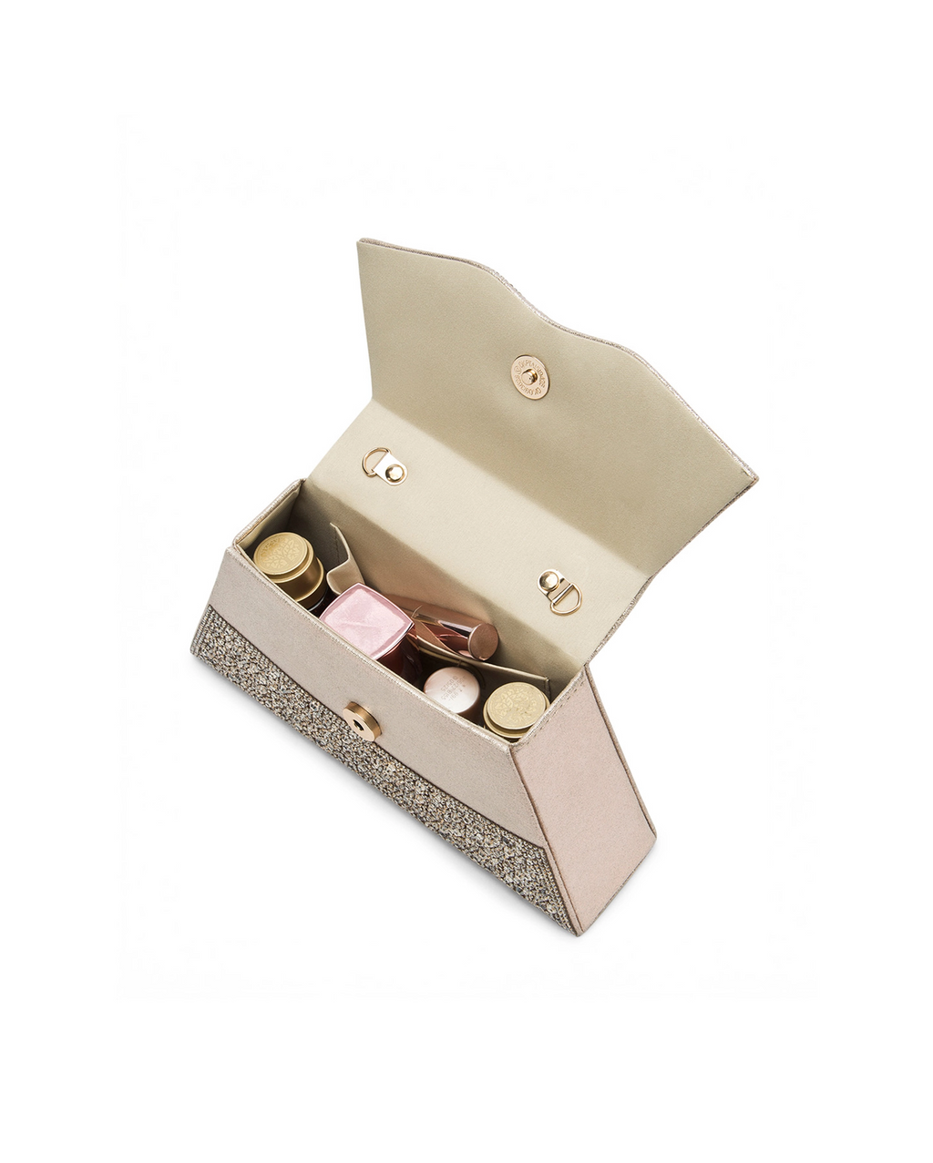 Texas Sia Gold Clutch
