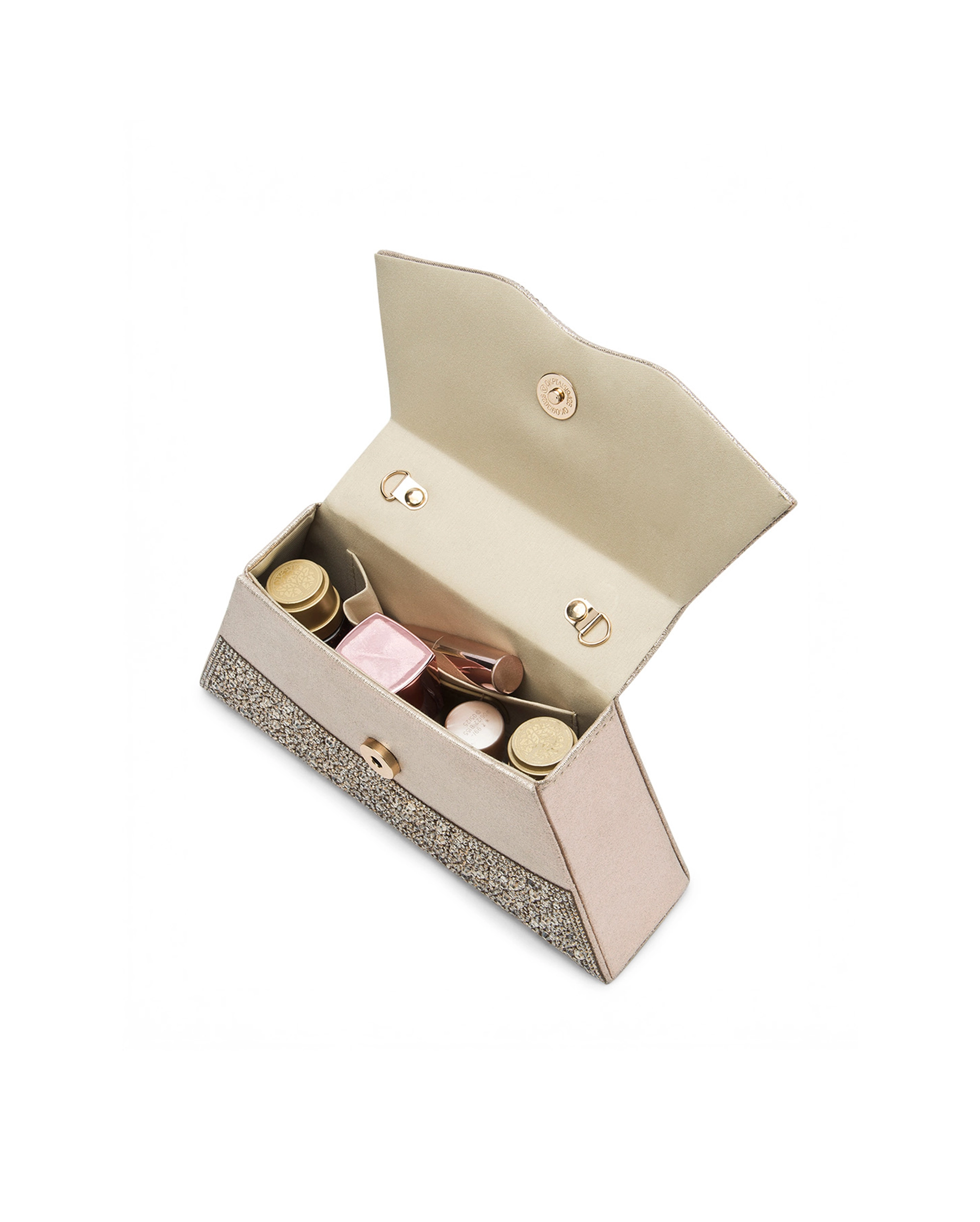 Texas Sia Gold Clutch