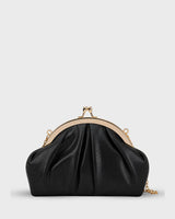 Texas Tara Black Clutch