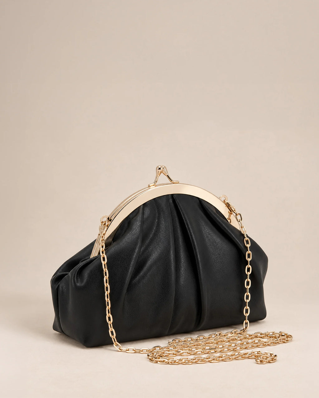 Texas Tara Black Clutch