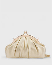 Texas Tara Light Gold Clutch