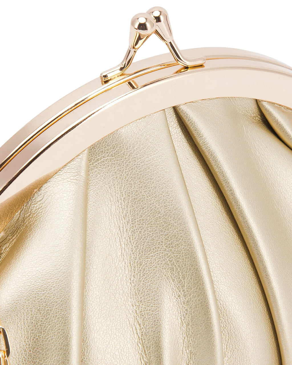 Texas Tara Light Gold Clutch