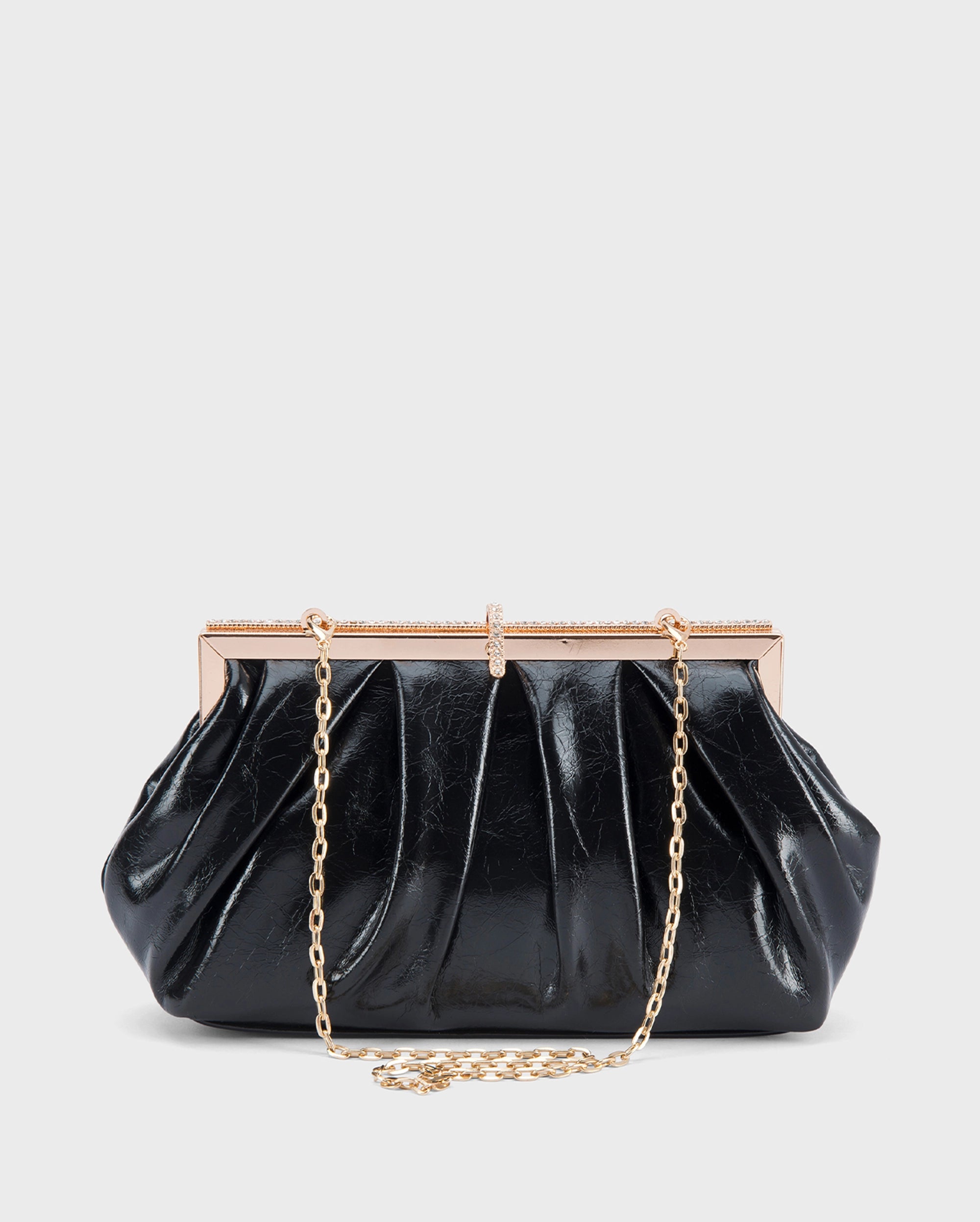 Texas Gwen Black Clutch