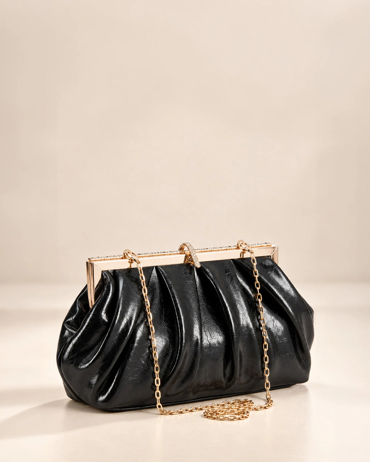 Texas Gwen Black Clutch