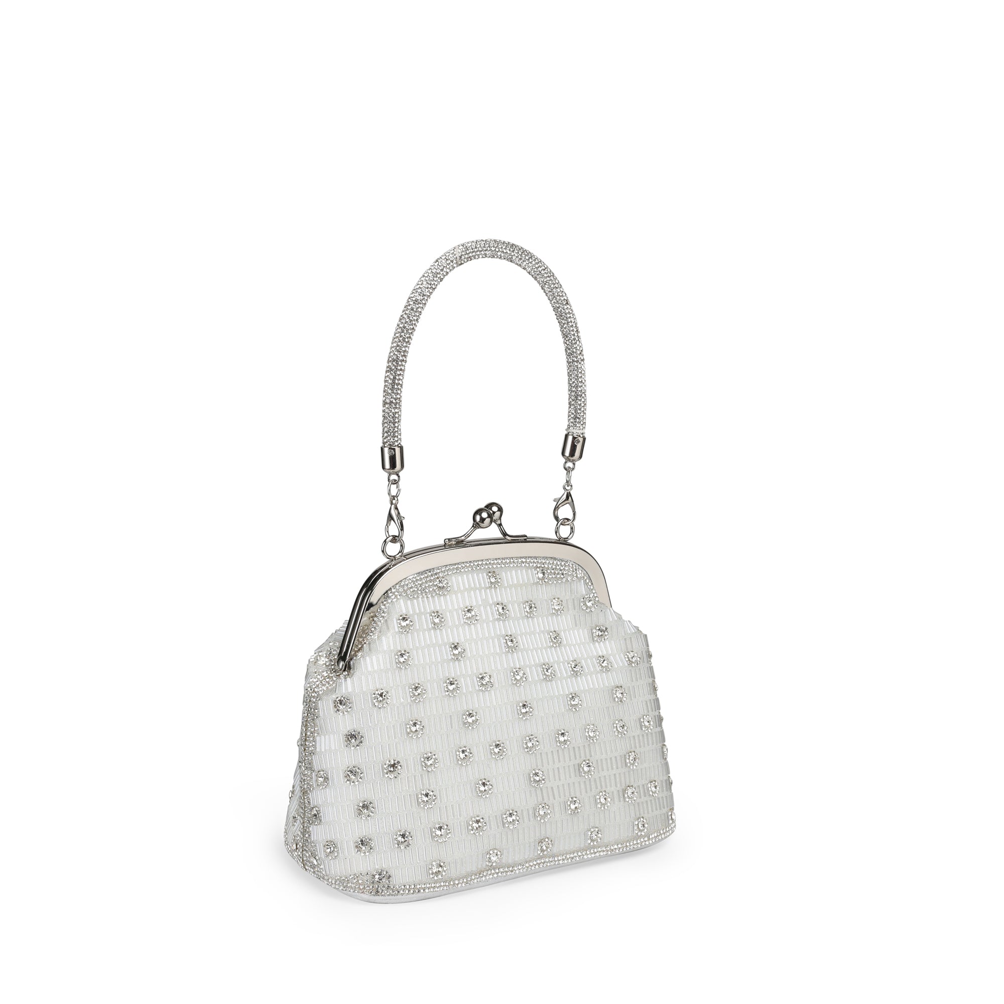 Texas Sera Silver Clutch