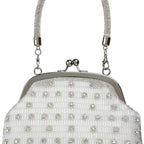Texas Sera Silver Clutch