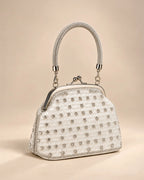 Texas Sera Silver Clutch