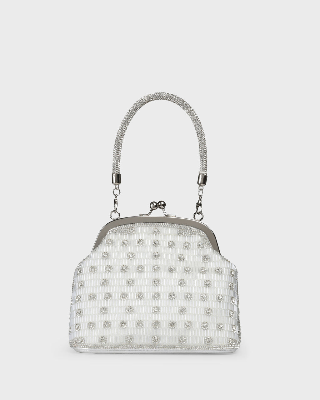 Texas Sera Silver Clutch