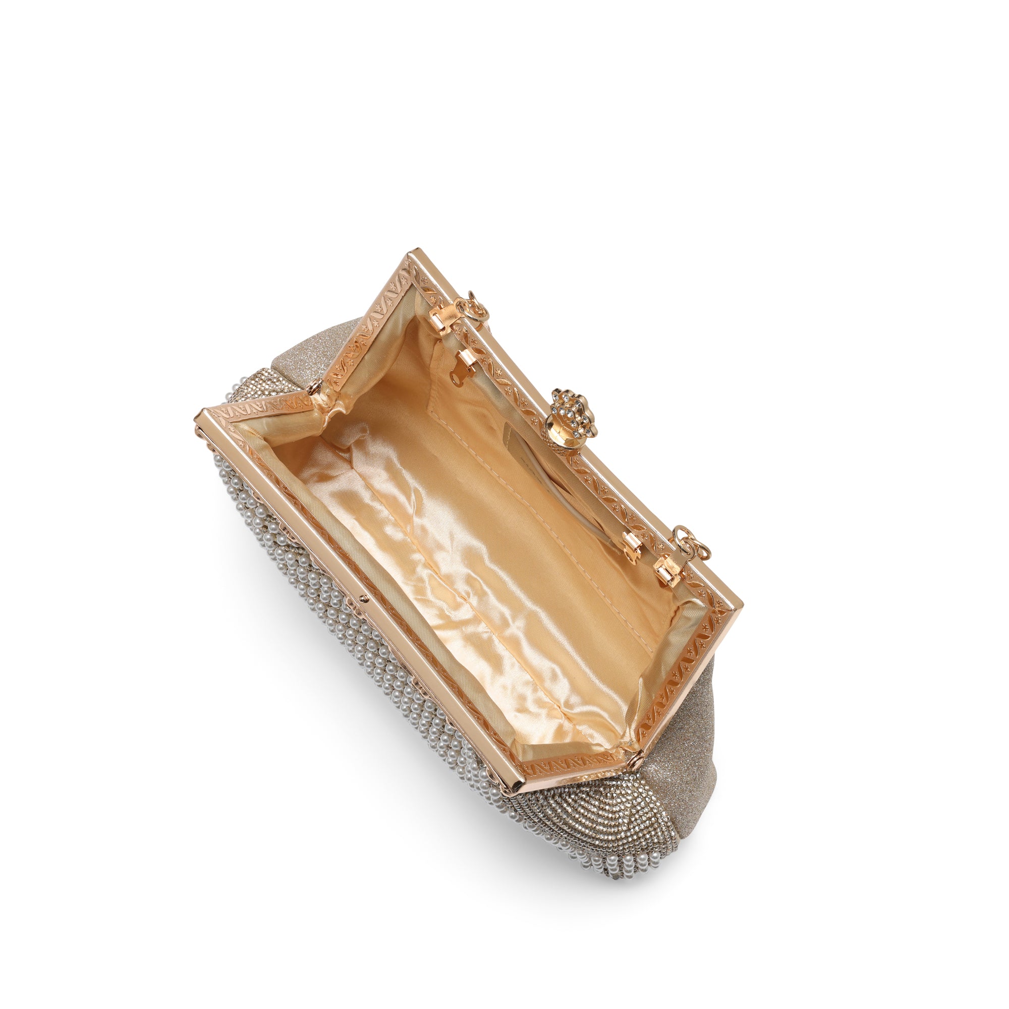 Texas Elysia Light Gold Clutch