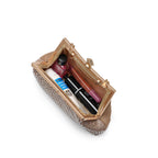 Texas Elysia Rose Gold Clutch