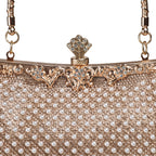 Texas Elysia Rose Gold Clutch