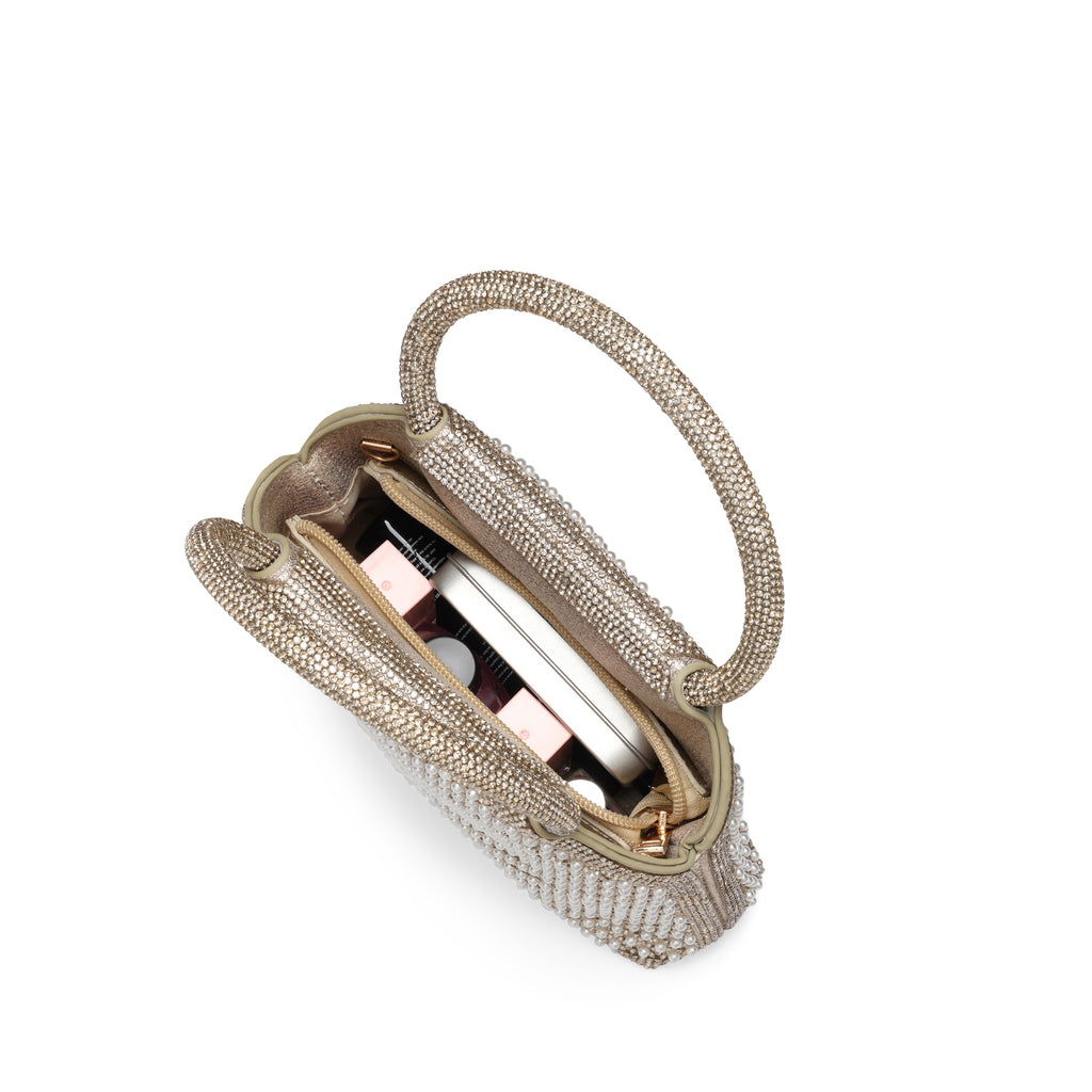 Texas Maison Gold Clutch