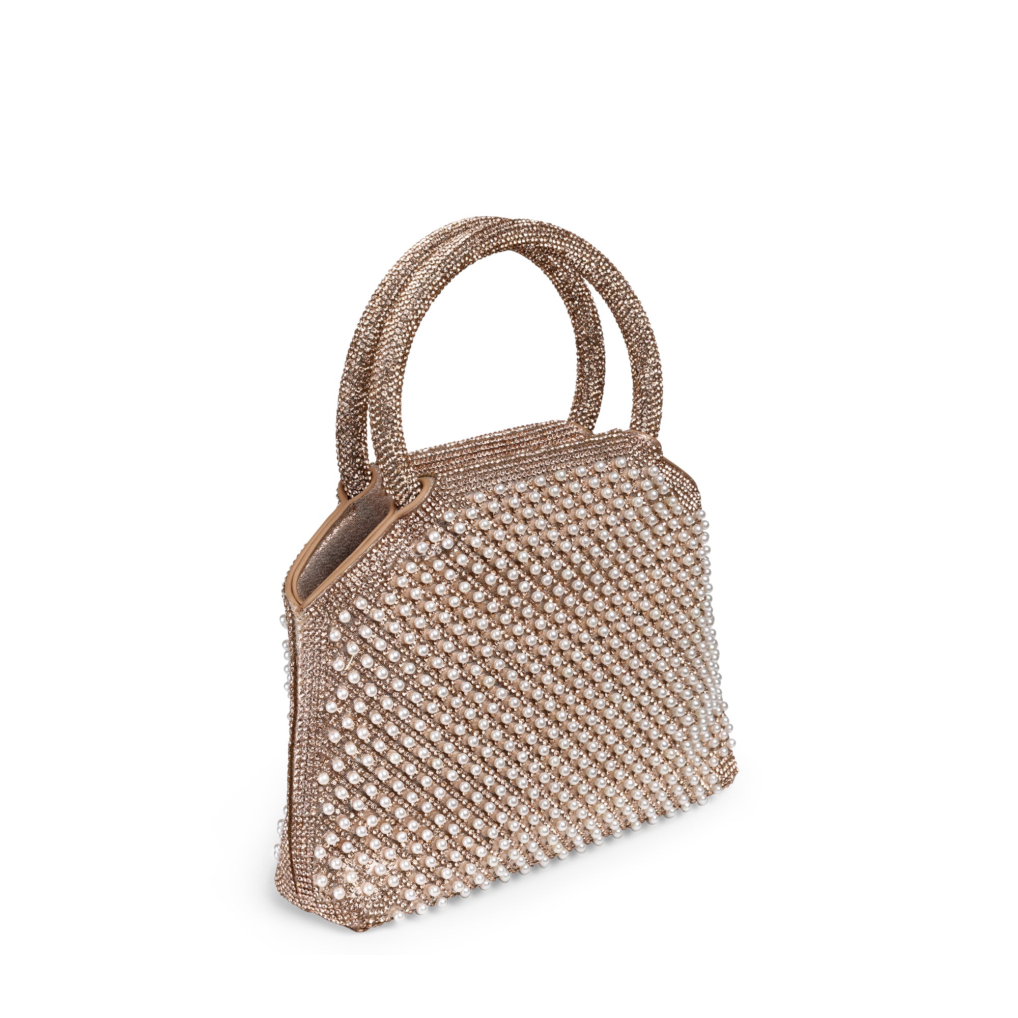 Texas Maison Rose Gold Clutch