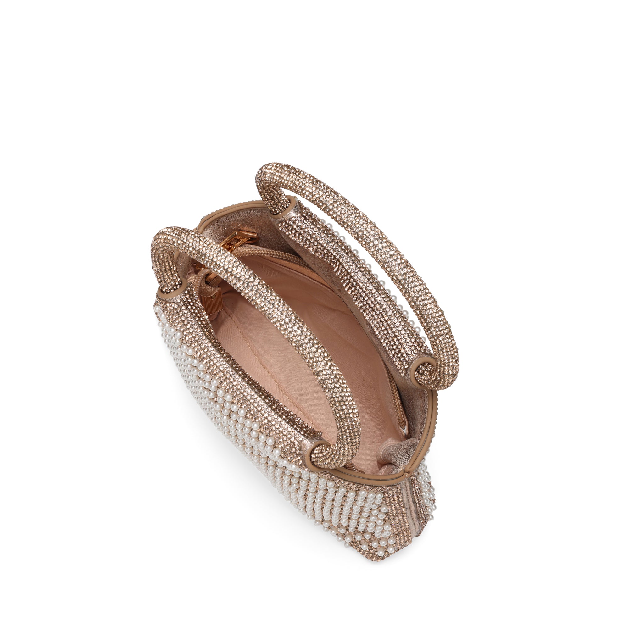 Texas Maison Rose Gold Clutch