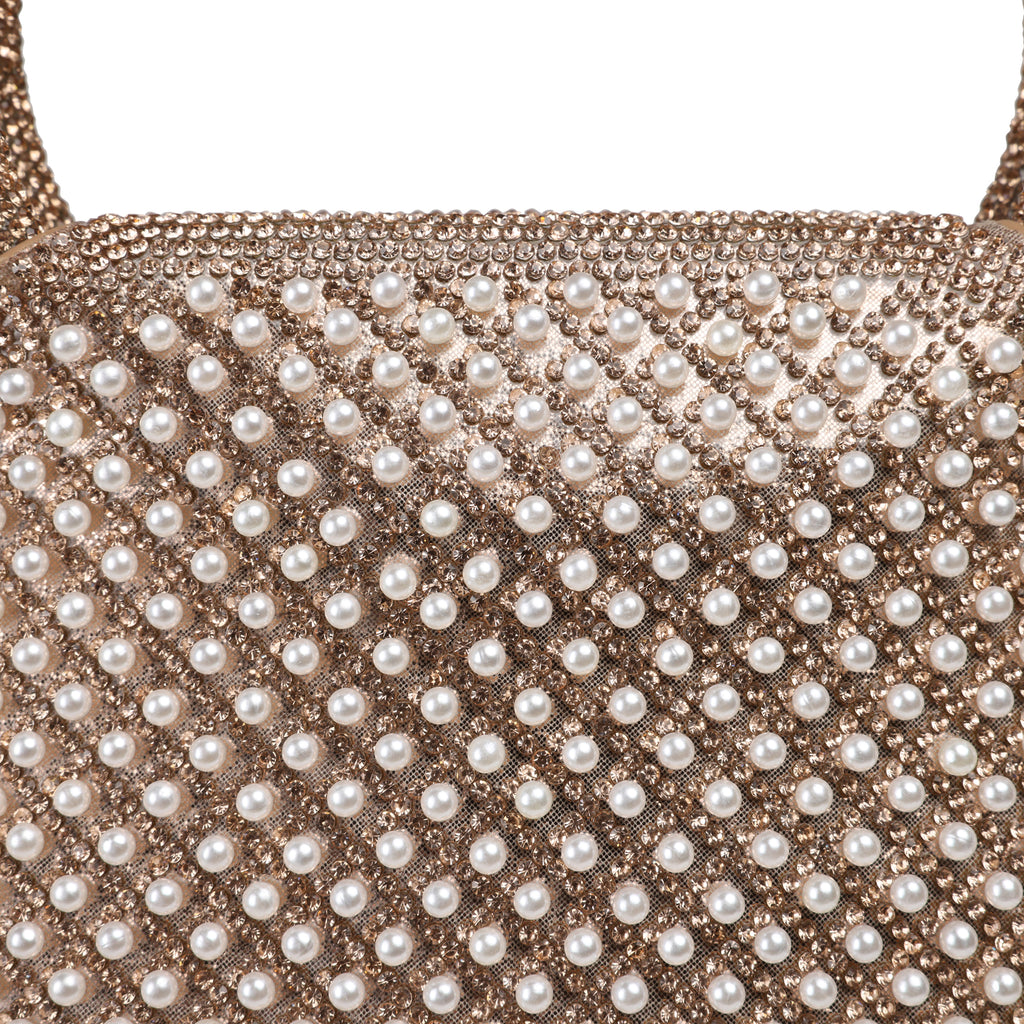 Texas Maison Rose Gold Clutch