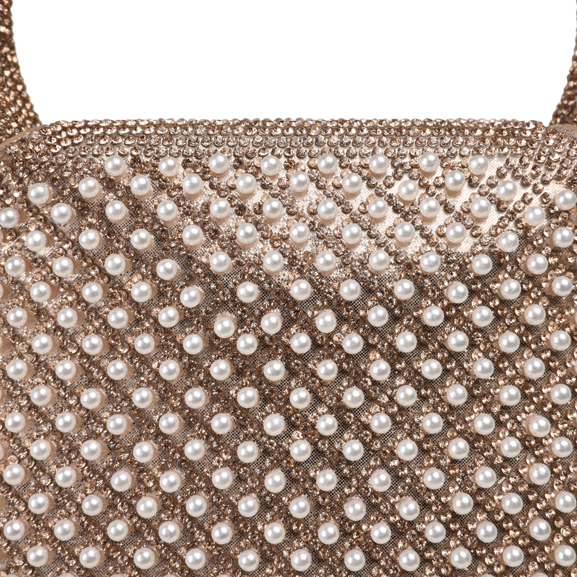 Texas Maison Rose Gold Clutch