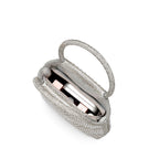 Texas Maison Silver Clutch