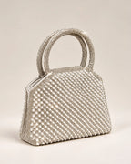 Texas Maison Silver Clutch