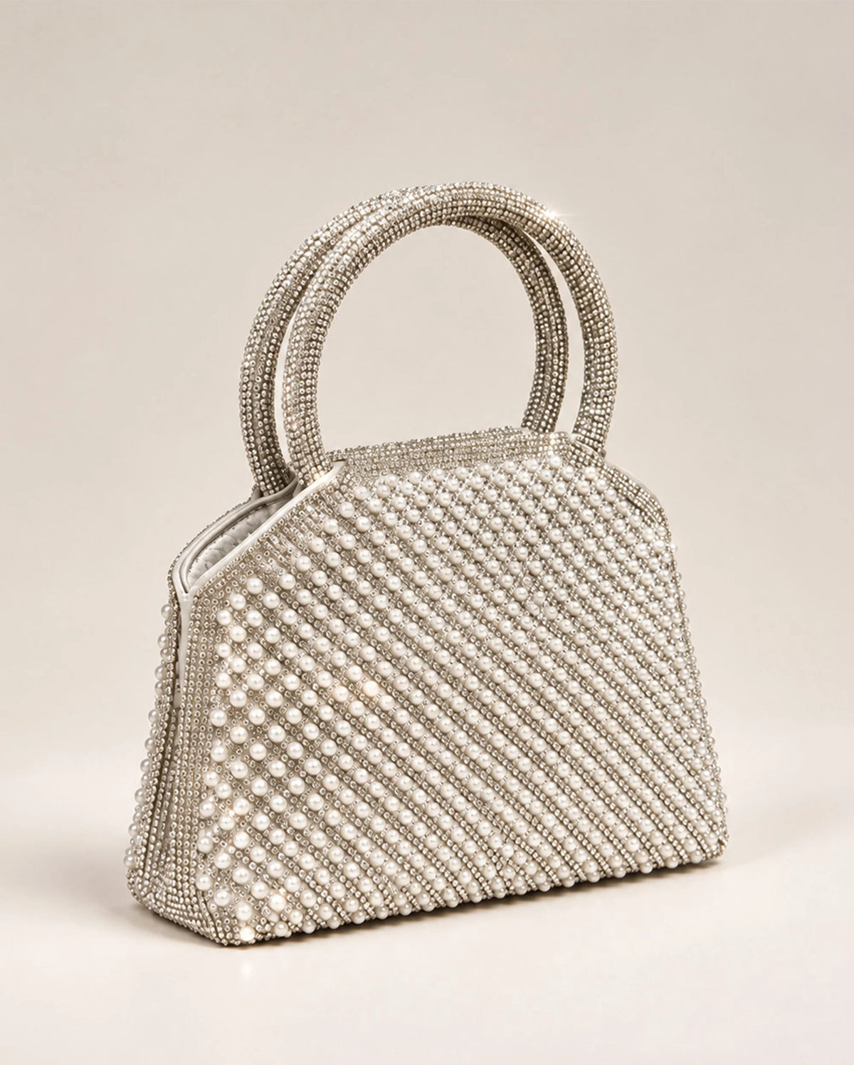 Texas Maison Silver Clutch