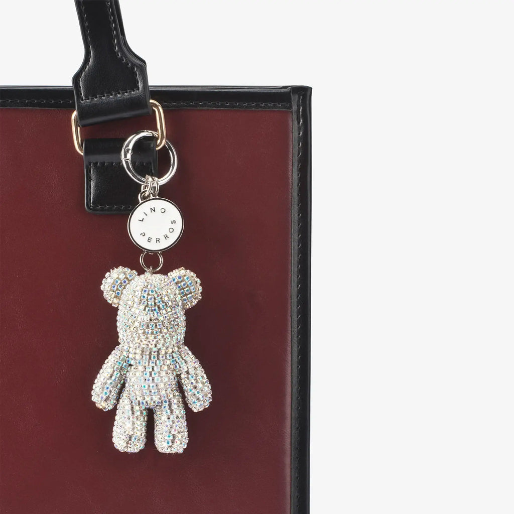 Crystal Teddy Charm - Lino Perros