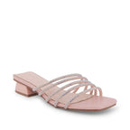 Gabbana Rhinestone Embellished Pink Flats - Lino Perros
