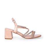 Gabbana Back Strap Beige Sandals