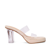 Gabbana Trendsetter Block Beige Heels